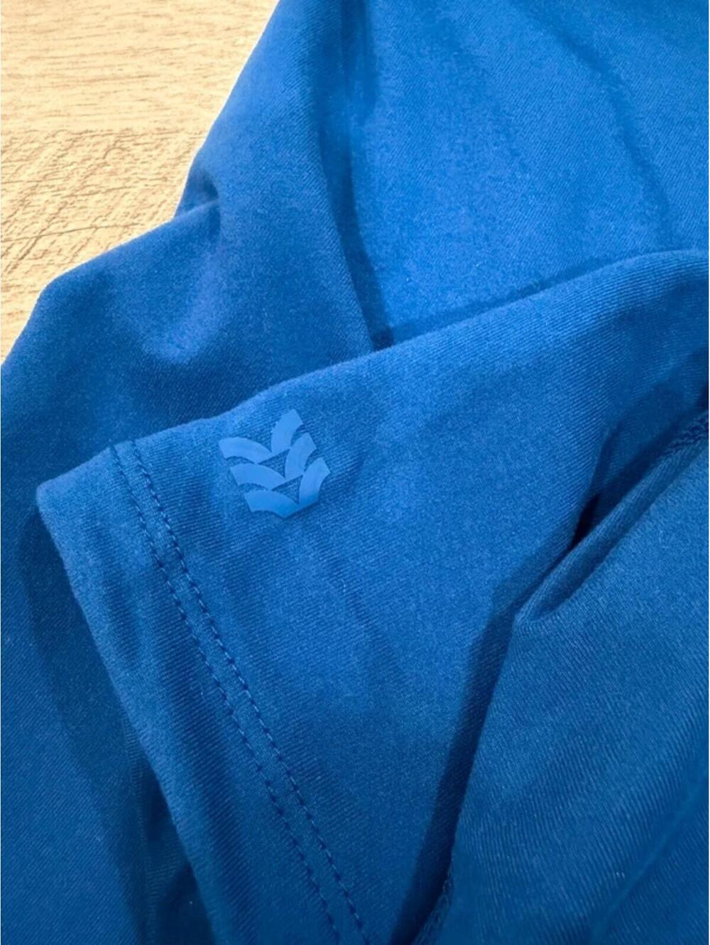 All In Motion Blue Activewear Tee XXL Athleisure Gym Workout Top - Picture 5 of 5